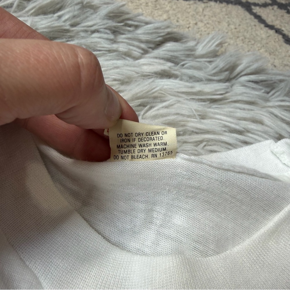 Vintage 80s 90s Wisconsin State Bird Mosquito Single Stitch T Shirt Medium Funny - Picture 4 of 6